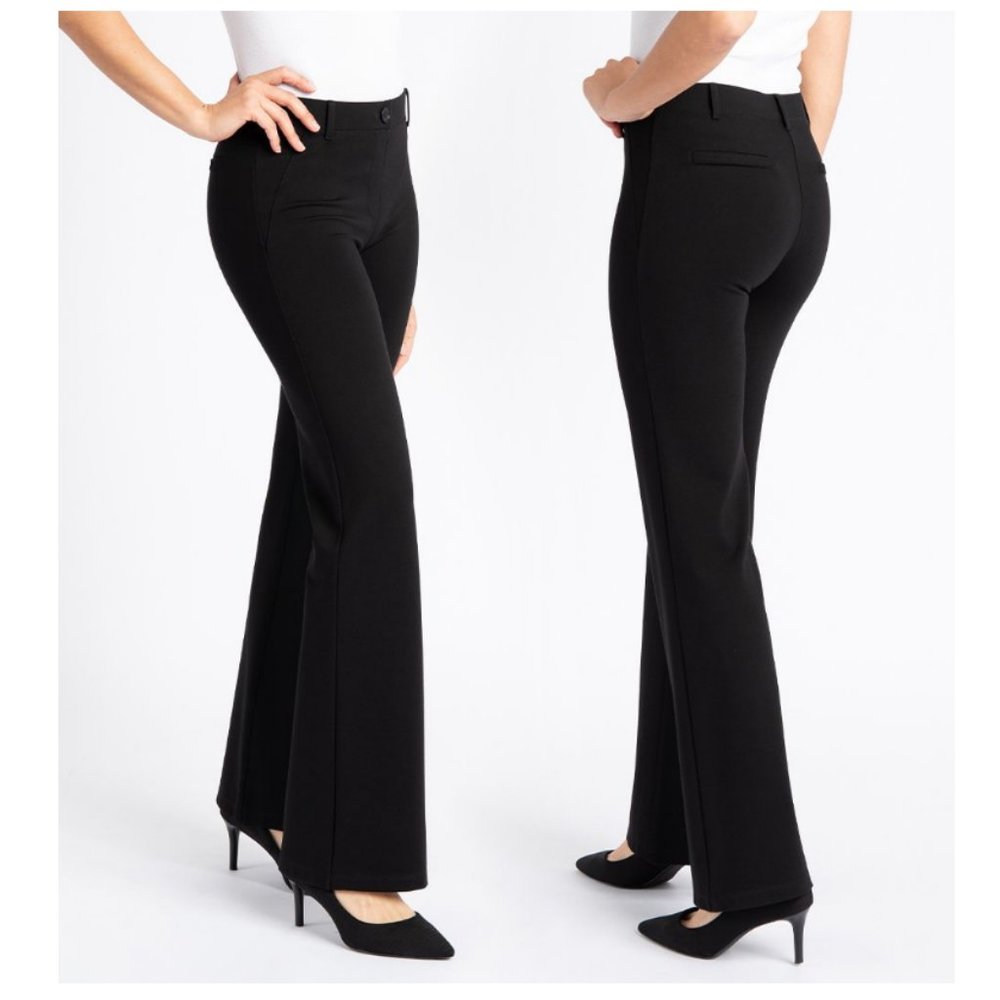 NWOT Betabrand Women's Boot Cut Classic Dress Pants Yoga Pants Size M